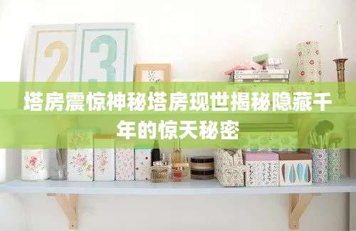 塔房震惊神秘塔房现世揭秘隐藏千年的惊天秘密