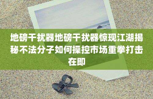 地磅干扰器地磅干扰器惊现江湖揭秘不法分子如何操控市场重拳打击在即