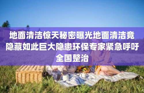 地面清洁惊天秘密曝光地面清洁竟隐藏如此巨大隐患环保专家紧急呼吁全国整治