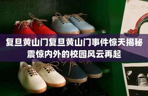 复旦黄山门复旦黄山门事件惊天揭秘震惊内外的校园风云再起
