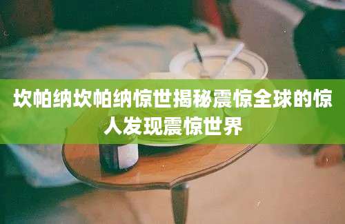 坎帕纳坎帕纳惊世揭秘震惊全球的惊人发现震惊世界