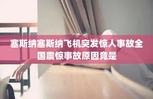 塞斯纳塞斯纳飞机突发惊人事故全国震惊事故原因竟是