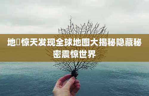 地図惊天发现全球地图大揭秘隐藏秘密震惊世界