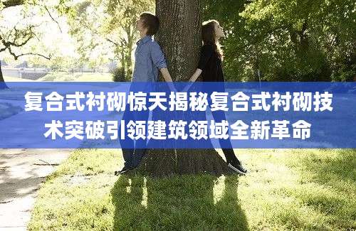 复合式衬砌惊天揭秘复合式衬砌技术突破引领建筑领域全新革命