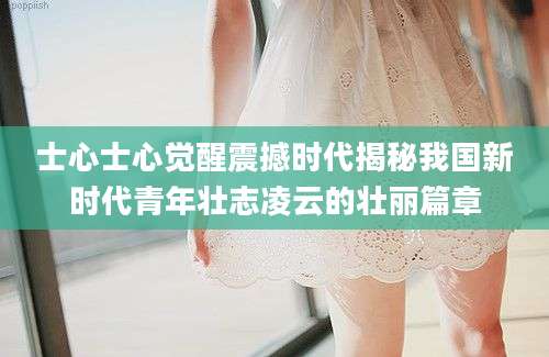 士心士心觉醒震撼时代揭秘我国新时代青年壮志凌云的壮丽篇章